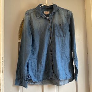 Denim Bongo Shirt Size Medium